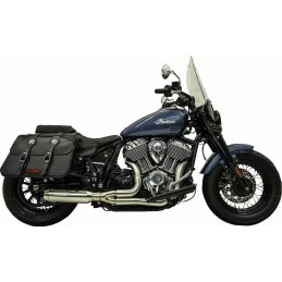 AUSPUFFANLAGEN 2IN1 BASSANI 4" OD CHROM INDIAN CHIEF 2021-2026
