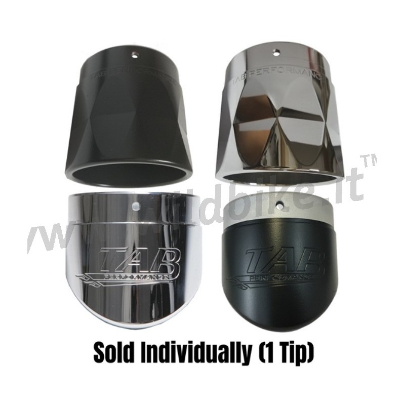 EMBOUT FINAL POUR SILENCIEUX D'ÉCHAPPEMENT TAB PERFORMANCE 4" HARLEY DAVIDSON