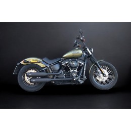 AUSPUFF MCJ RACE 90 2IN2 SLIP-ON EU ZUGELASSEN HARLEY DAVIDSON SOFTAIL 2018-25