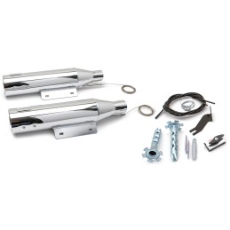 AUSPUFF MCJ RACE 90 2IN2 SLIP-ON EU ZUGELASSEN HARLEY DAVIDSON SOFTAIL 2018-2024