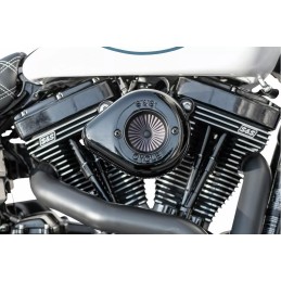 FILTRO ARIA S&S AIR STINGER™ TEARDROP NERO LUCIDO HARLEY DAVIDSON TWIN CAM 01-17