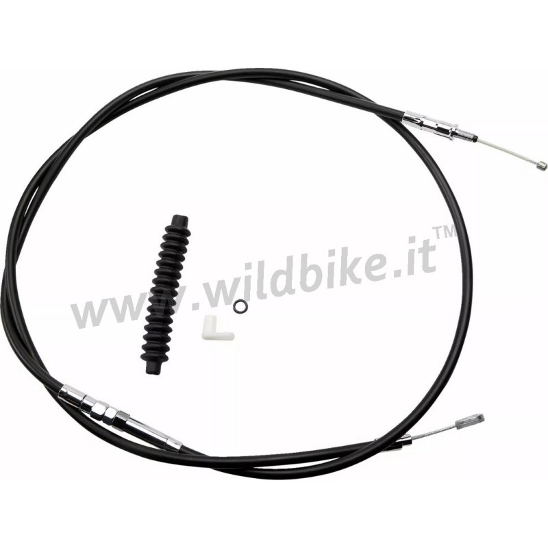 KUPPLUNGSKABEL AUS SCHWARZEM STAHL LÄNGE 80" HARLEY DAVIDSON FLH FLT TOURING 2008-16