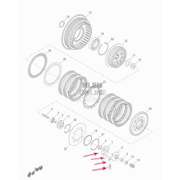 KIT DE DÉBRAYAGE HARLEY DAVIDSON XL SPORTSTER 1994-2021