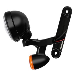 LED BLACK HEADLIGHT AND AUXILIARY LIGHT KIT HARLEY DAVIDSON FLH TOURING 1999-20