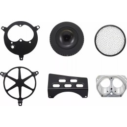 AIR CLEANER COBRA BLACK SPOKE INTAKE KIT FOR YAMAHA SCR950 SCRAMBLER ABS