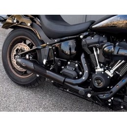 EXHAUSTS MCJ 2IN1 MEGAPHONE RACE EU APPROVED HARLEY DAVIDSON SOFTAIL 2018-25