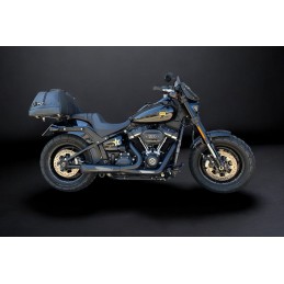 SYSTÈME D'ÉCHAPPEMENT MCJ 2IN1 MEGAPHONE RACE APPROUVÉ EU HARLEY DAVIDSON SOFTAIL 2018-2024