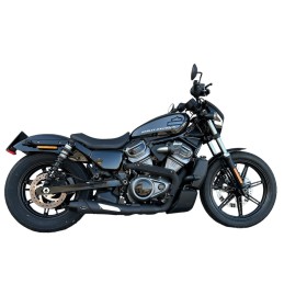 SYSTÈME D'ÉCHAPPEMENT MCJ 2IN1 MEGAPHONE RACE APPROUVÉ EU HARLEY DAVIDSON RH 975 NIGHTSTER 2022-25