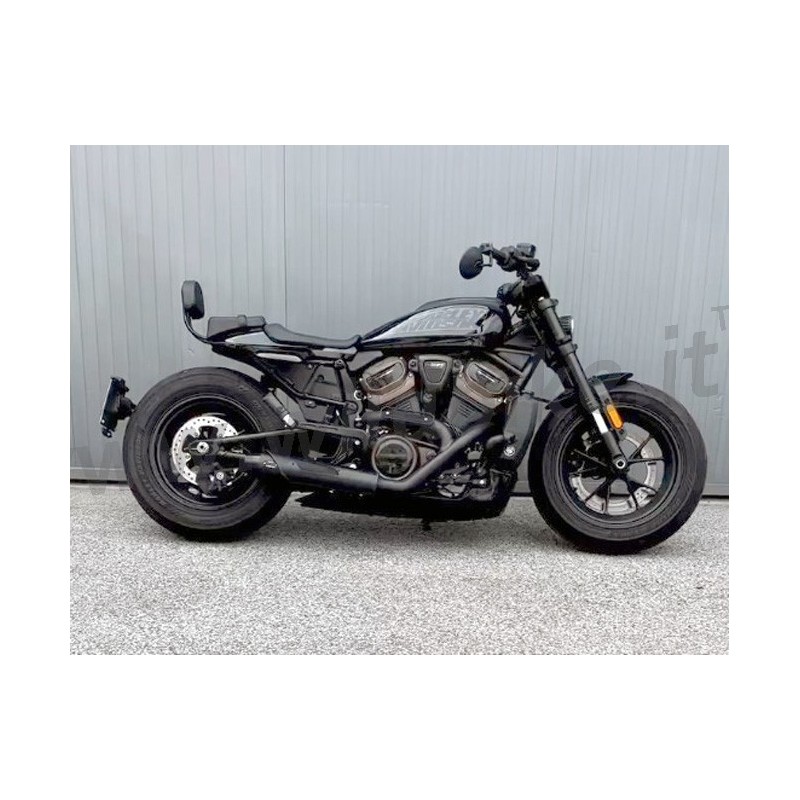SYSTÈME D'ÉCHAPPEMENT MCJ 2IN1 MEGAPHONE RACE APPROUVÉ EU HARLEY DAVIDSON RH 1250 S SPORTSTER 2021-2026