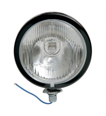 FARO AUSILIARIO NERO 110 MM.H3 MOTO CUSTOM E HARLEY