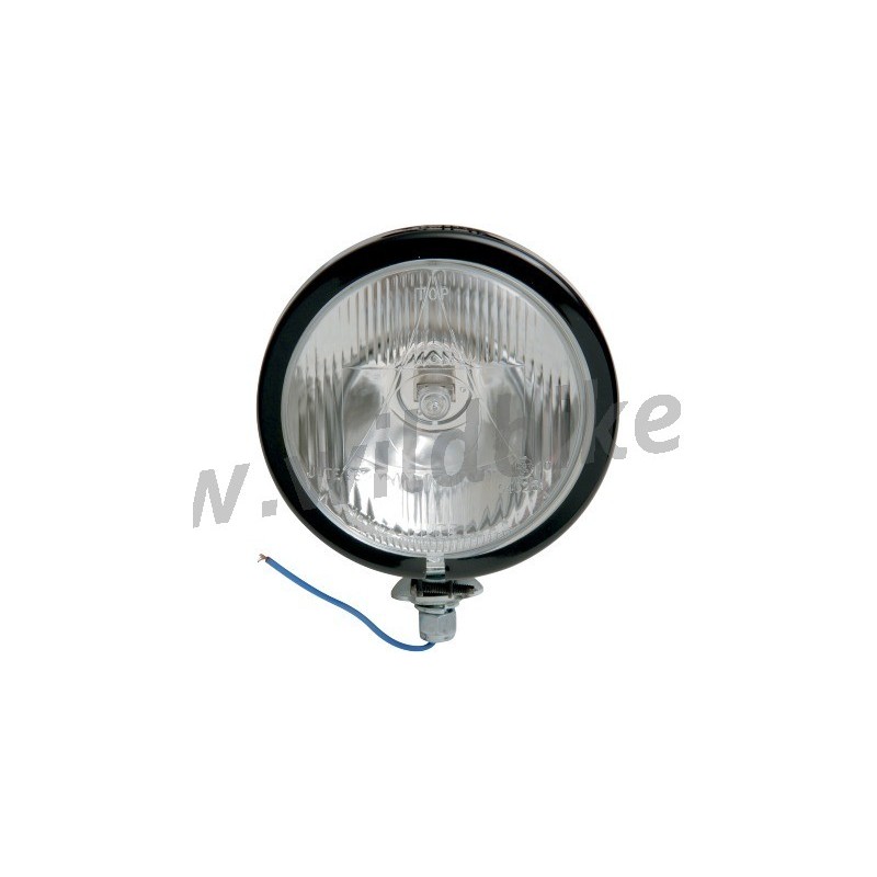 FARO AUSILIARIO NERO 110 MM.H3 MOTO CUSTOM E HARLEY