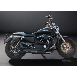 EXHAUSTS MCJ 2IN1 MEGAPHONE RACE EU APPROVED HARLEY DAVIDSON XL SPORTSTER 04-21