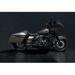 SYSTÈME D'ÉCHAPPEMENT MCJ 2IN1 MEGAPHONE RACE APPROUVÉ EU HARLEY DAVIDSON FLH FLT TOURING 2017-25