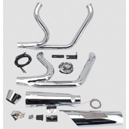 EXHAUSTS MCJ 2IN1 MEGAPHONE RACE EU APPROVED HARLEY DAVIDSON FXLRST LOW RIDER ST 2021-2024