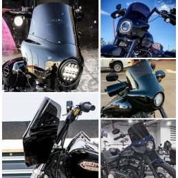 WINDSCHUTZSCHEIBE CLUB STYLE 15" HARLEY DAVIDSON FXBB SOFTAIL STREET BOB 2018-2025