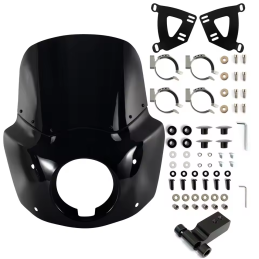 WINDSHIELD CLUB STYLE 11" HARLEY DAVIDSON FXLR SOFTAIL LOW RIDER 2018-20