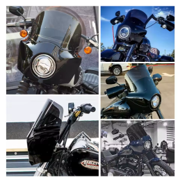 PARABREZZA CUPOLINO CLUB STYLE 11" HARLEY DAVIDSON FXLR SOFTAIL LOW RIDER 2018-20