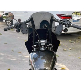 WINDSHIELD CLUB STYLE 15" HARLEY DAVIDSON FXLRS SOFTAIL LOW RIDER S 2020-25