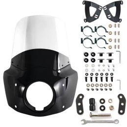 WINDSHIELD CLUB STYLE 15" HARLEY DAVIDSON FXLRS SOFTAIL LOW RIDER S 2020-25