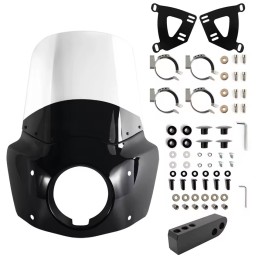 PARABREZZA CUPOLINO CLUB STYLE 15" HARLEY DAVIDSON FXD DYNA SUPER GLIDE 2005-14