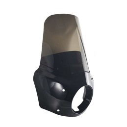 PARE-BRISE CARÉNAGE CLUB STYLE 15" HARLEY DAVIDSON FXD DYNA SUPER GLIDE 2005-14