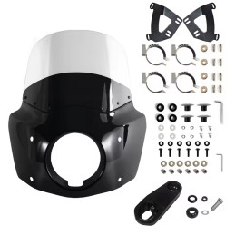 PARE-BRISE CARÉNAGE CLUB STYLE 11" HARLEY DAVIDSON XL SPORTSTER 2004-21