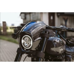 SCHEINWERFERVERKLEIDUNG SCHWARZER AGGRESSOR HARLEY DAVIDSON FXLRS LOW RIDER S 2018-2025