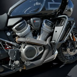 SYSTÈME D'ÉCHAPPEMENT MCJ RACE NOIR APPROUVÉ EU HARLEY DAVIDSON PAN AMERICA 1250 21-24