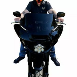 FARO LED SHARK DEMON™ 2 OMOLOGATO HARLEY DAVIDSON FXLRST SOFTAIL LOW RIDER ST 2022-25