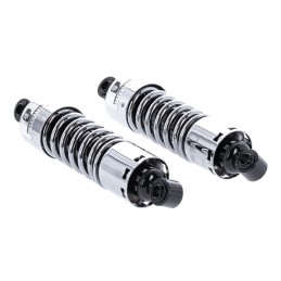 SHOCKS PROGRESSIVE SUSPENSION 412 CHROME 11,5" HEAVY DUTY HARLEY DAVIDSON XL SPORTSTER 1977-03