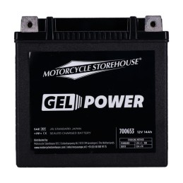 BATTERY HIGH PERFORMANCE GEL 12V 14 AH 260 CCA HARLEY DAVIDSON XL SPORTSTER 2014-2021