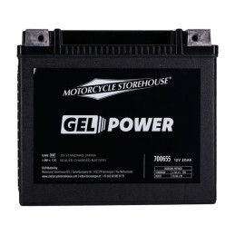 BATTERY HIGH PERFORMANCE GEL 12V 20 AH 360 CCA HARLEY DAVIDSON SOFTAIL 2018-25