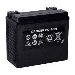 BATTERY HIGH PERFORMANCE GEL 12V 20 AH 360 CCA HARLEY DAVIDSON SOFTAIL 2018-25