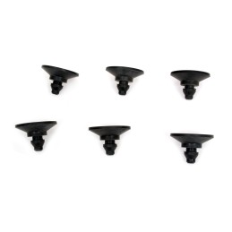 KIT 6 ERSATZSAUGNÄPFE FÜR MCJ BEIFAHRERSITZ MOTORRAD UND HARLEY DAVIDSON