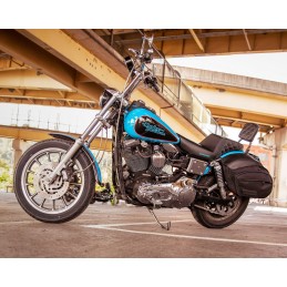 SACOCHES DXT SPORT EXTENSIBLE POUR HARLEY DAVIDSON FXD DYNA 1991-2017
