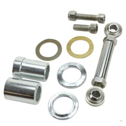 SPRINGER FORK FRONT END BRAKE CALIPER KIT CHROME LEFT SIDE FOR HARLEY DAVIDSON