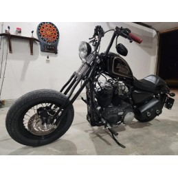 KIT PINZA FRENO ANTERIORE NERA FORCELLA SPRINGER LATO SINISTRO PER HARLEY DAVIDSON