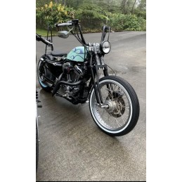 GABELFEDER FRONT END WISHBONE SCHWARZ LAGER LÄNGE HARLEY DAVIDSON XL SPORTSTER 04-21