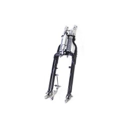 COMPLETE FORK SPRINGER STANDARD 1" BLACK CHROME HARLEY DAVIDSON FXSTS SOFTAIL 1988-06