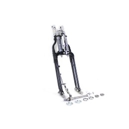 GABEL SPRINGER KOMPLETT STANDARD 1" SCHWARZEN CHROM HARLEY DAVIDSON FXSTS SOFTAIL SPRINGER 1988-06