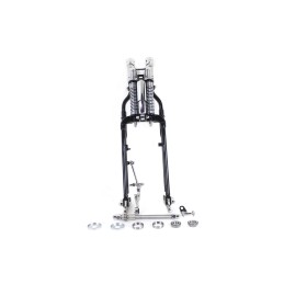 GABEL SPRINGER KOMPLETT STANDARD 1" SCHWARZEN CHROM HARLEY DAVIDSON FXSTS SOFTAIL SPRINGER 1988-06