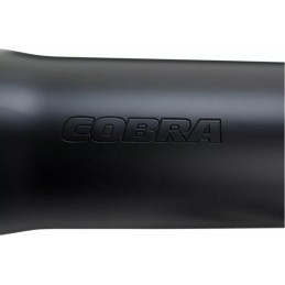 COBRA EXHAUST SLIP ON 3 " RPT BLACK HARLEY DAVIDSON FXS FLS SOFTAIL 2007-17