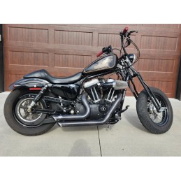 GABELFEDER FRONT END WISHBONE SCHWARZ LAGER LÄNGE HARLEY DAVIDSON XL SPORTSTER 04-21