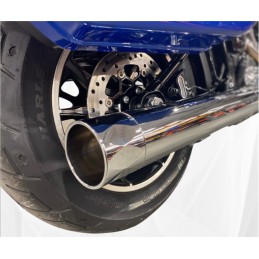 POTS D'ÉCHAPPEMENT TAB PERFORMANCE 2EN1 SLIP-ON 4" CRUISER HARLEY DAVIDSON SOFTAIL 2025-2026