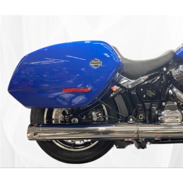 EXHAUST MUFFLER TAB PERFORMANCE 2INTO1 SLIP-ON 4" CRUISER HARLEY DAVIDSON SOFTAIL 2025-2026