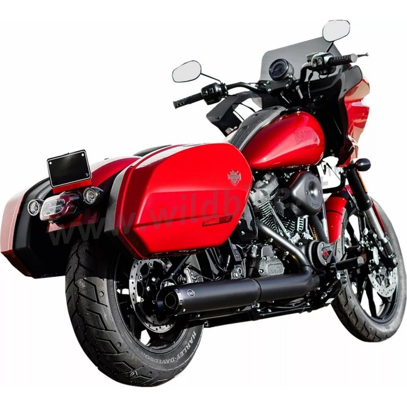 EXHAUST MUFFLER S&S 2INTO1 SLIP-ON 4" GRAND NATIONAL HARLEY DAVIDSON SOFTAIL 2025