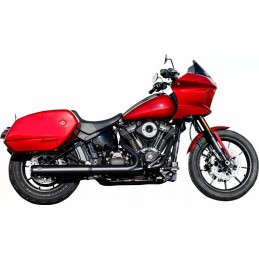 EXHAUST MUFFLER S&S 2INTO1 SLIP-ON 4" GRAND NATIONAL HARLEY DAVIDSON SOFTAIL 2025-2026