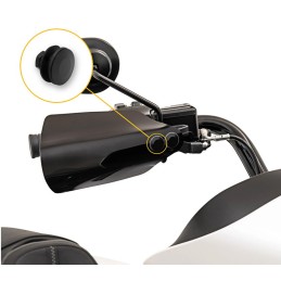 BEFESTIGUNGSBAUGRUPPE MIT NIEDRIGEM PROFIL FÜR VERKLEIDUNG UND HANDSCHUTZ MEMPHIS SHADES