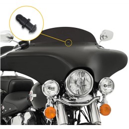 JEU DE VIS POUR CARÉNAGE SUPÉRIEUR PARE-BRISE BATWING FAIRING MEMPHIS SHADES
