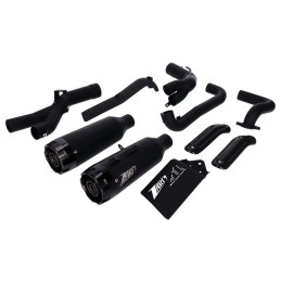 BLACK EXHAUST SYSTEM 2-INTO-2 ZARD EU APPROVED HARLEY DAVIDSON RH 975 NIGHTSTER ABS 2022-25